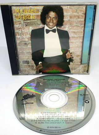 Michael Jackson - Off The Wall - Rare Early Pressing Canadian Cd