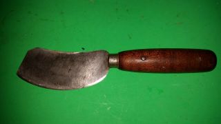 Antique Leather Cutter Knife Tool