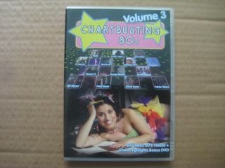 Chartbusting 80s - Volume 3 - Rare Aussie 2 X Dvd 2006 Oop - Region 0