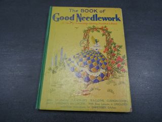 The Book Of Good Needlework No.  5 (art Deco Style) - Vintage Book - Rare