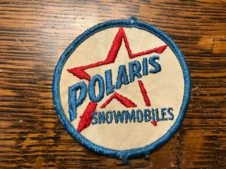 Vintage 1970s Polaris Snowmobiles Patch (is - 899)