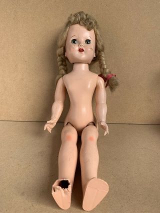 Vintage Plastic Baby Doll Halloween Creepy Scary Decoration Prop Doll Bodies Inc