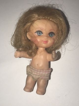 Vintage Mattel Liddle Kiddles Florence Niddle Nurse Doll Only Adorable