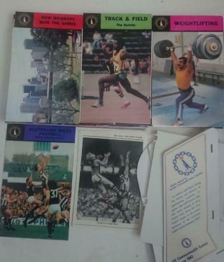 Rare Brisbane Xii Commonwealth Games Card Set - Beatrice Publishing Inc.  Afl