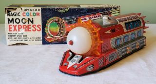 T.  P.  S.  Toys Japan B/o Magic Color Moon Express Rocket Action Toy 50 