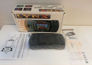 Vintage Atari Lynx Ii Rare 90 
