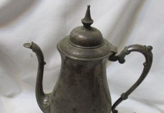Vintage Sheridan Silver Plated 3 Piece Coffee Or Tea Set Creamer Sugar