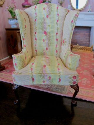 Smallsea Warehouse Sale: 1:12 Scale Rare Bespaq Wing Chair