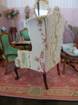 Smallsea Warehouse Sale: 1:12 scale Rare Bespaq Wing Chair 2