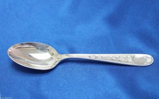 One Christofle Villeroy Silver - Plate Table Dinner Spoon 8 1/8 (more Avail) Tx