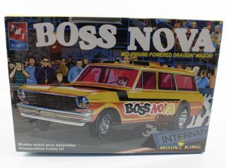Boss Nova Draggin Wagon Model King Amt 1:25 21441p Model Kit Factory