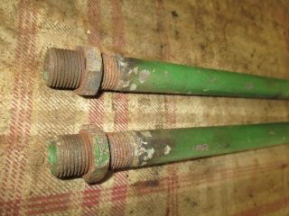 John Deere late A and B Headlight support brackets bars A3353R Antique Tractor 2