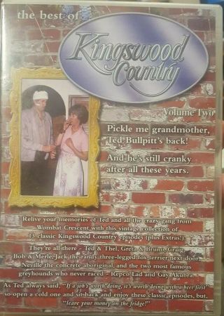 The Best Of Kingswood Country Rare Dvd Volume Two 2 Australian Tv Series Show