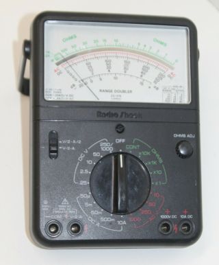 Vintage Radioshack Range Doubler 22 - 215 Multitester Multimeter