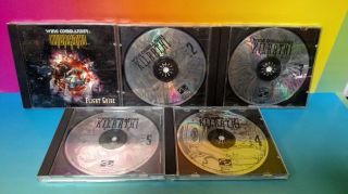 Pc Computer Game Wing Commander Kilrathi Saga - Rare 5 Discs Flight