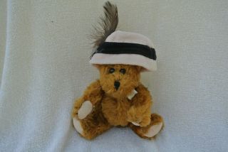 Boyds Bears Archive Collec Brown Bear Chanel De La Plumtete.  Item 9184.  Award.  6 "