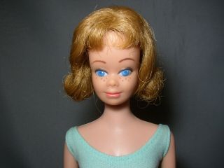 Vintage 1963 Blonde Midge Barbie Doll In Suit