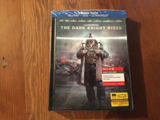 The Dark Knight Rises Digibook Blu Ray Target Limited Edition Oop Very Rare