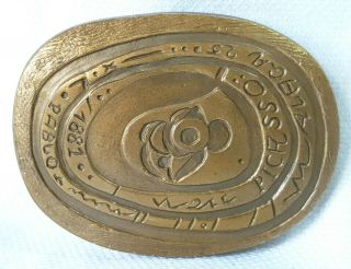 Rare Miro Unesco 1981 Pablo Picasso Malaga 1881 Medal Limited Edition