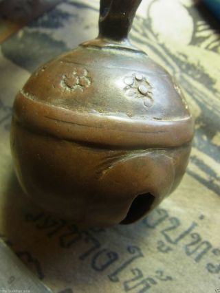 Old Cow Bell From Thailand Made From Bronze,  Good Luck