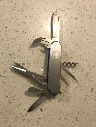 Wenger Metal 50 Swiss Army Knife Rare
