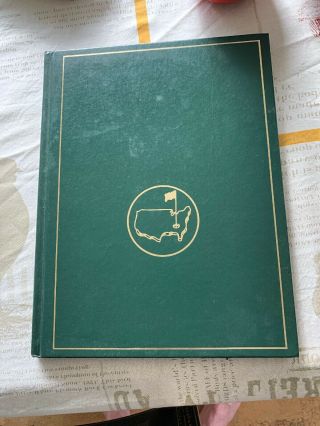 1985 Masters Augusta National Golf Club Annual Yearbook Pictures.  Rare Book
