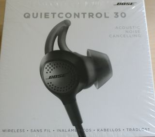 Bose Quietcontrol 30 Neckband Wireless Headphones - Black (rarely)