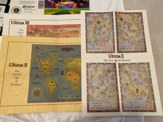 Ultima Trilogy I II III Commadore 64 Collectable Rare Origin 2