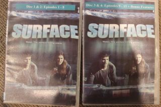 Surface Rare Deleted Pal Dvd The Complete Cult Series Season Tv Show 15 Episodes