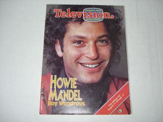 Howie Mandel On Cover Very Rare Sun Tv Guide August 11 1985