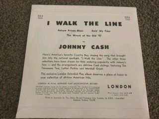 JOHNNY CASH - I WALK THE LINE 7 