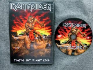 Iron Maiden Live In Japan Dvd 20/04/2016 Rare Series