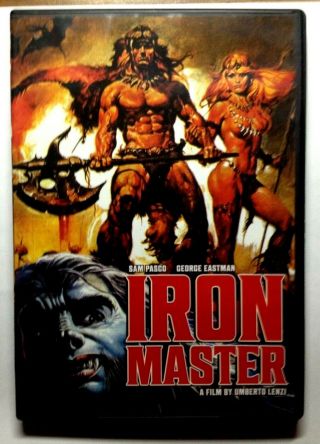 Iron Master,  Dvd/1983,  Code Red,  Umberto Lenzi,  Nightmare City,  Cannibal,  Rare