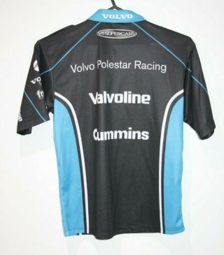 GRM Volvo Valvoline Team Shirt Size Men ' s Large V8 Supercars Signed RARE 2
