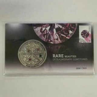 2017 Rare Beauties Extraordinary Gemstones Medallion Cover Pnc Low Number 6