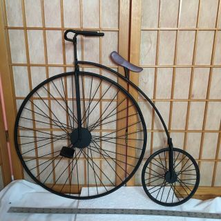 23 " Antique Style High Wheel Bicycle Wall Art Bike Wall Decor