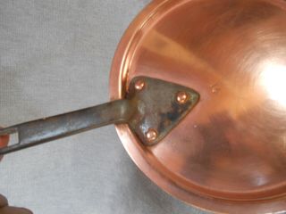 French Antique COPPER Sauce Pan LID n°14 2