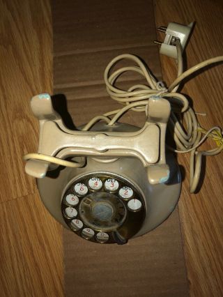 Rare Western Electric 1940s D1 Rotary Telephone Color Brown Or Tan Other Than Bl 2