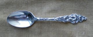 Les Six Fleurs By Reed And Barton,  6 " Sterling Teaspoon