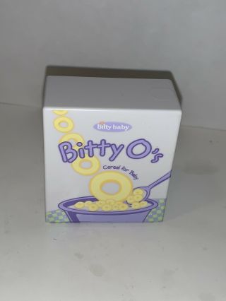 Bitty Baby American Girl Doll Bitty Os Food Box Cereal