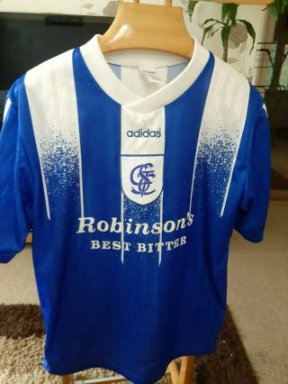 Rare Old Stockport County 1996 Football Shirt Size Medium Possible Player Wor