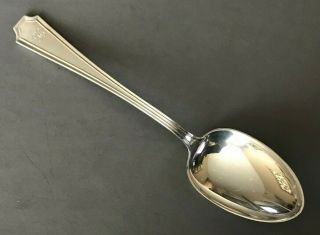Gorham Fairfax Sterling Silver Large Size Serving Spoon 8 - 1/2 Inches