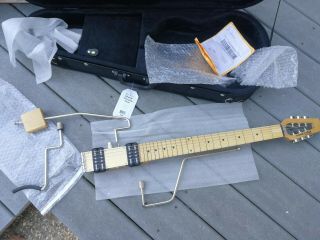Ministar Lestar Full Scale Travel Guitar With Upgraded Bridge (rare)