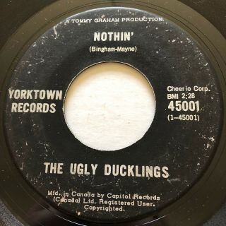 Garage Punk The Ugly Ducklings Nothin 