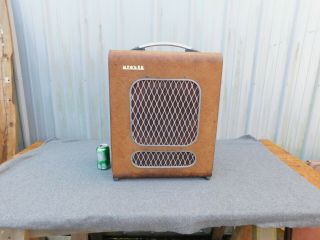 Rare 1940s Ampower Vintage Guitar Tube Amp Project,  Has Tremolo,  12 Inch Speaker