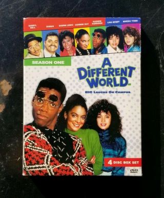 A Different World Season 1 (dvd,  2005,  4 - Disc Set),  Oop Out Of Print,  Rare,  Ln