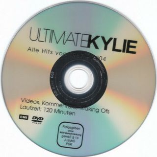 Ultimate Kylie Dvd Alle Hits Von 1987 - 2004 - Rare German Promo Dvd