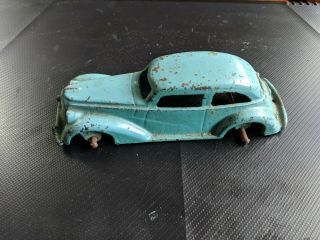 Antique Cast Iron Toy Car 5 3/4 