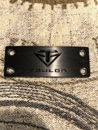 Org Toulon Designs T/40 Putter Weight Rare