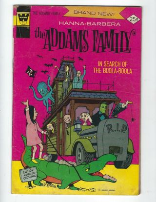 The Addams Family 1 1974 Gold Key Comics Rare / Bronze Age Whitman
